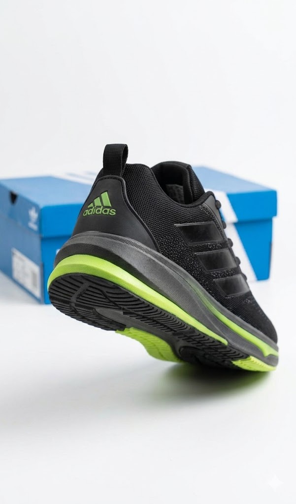 Tênis Adidas Supernova Ease Preto e Verde - Imagem 3