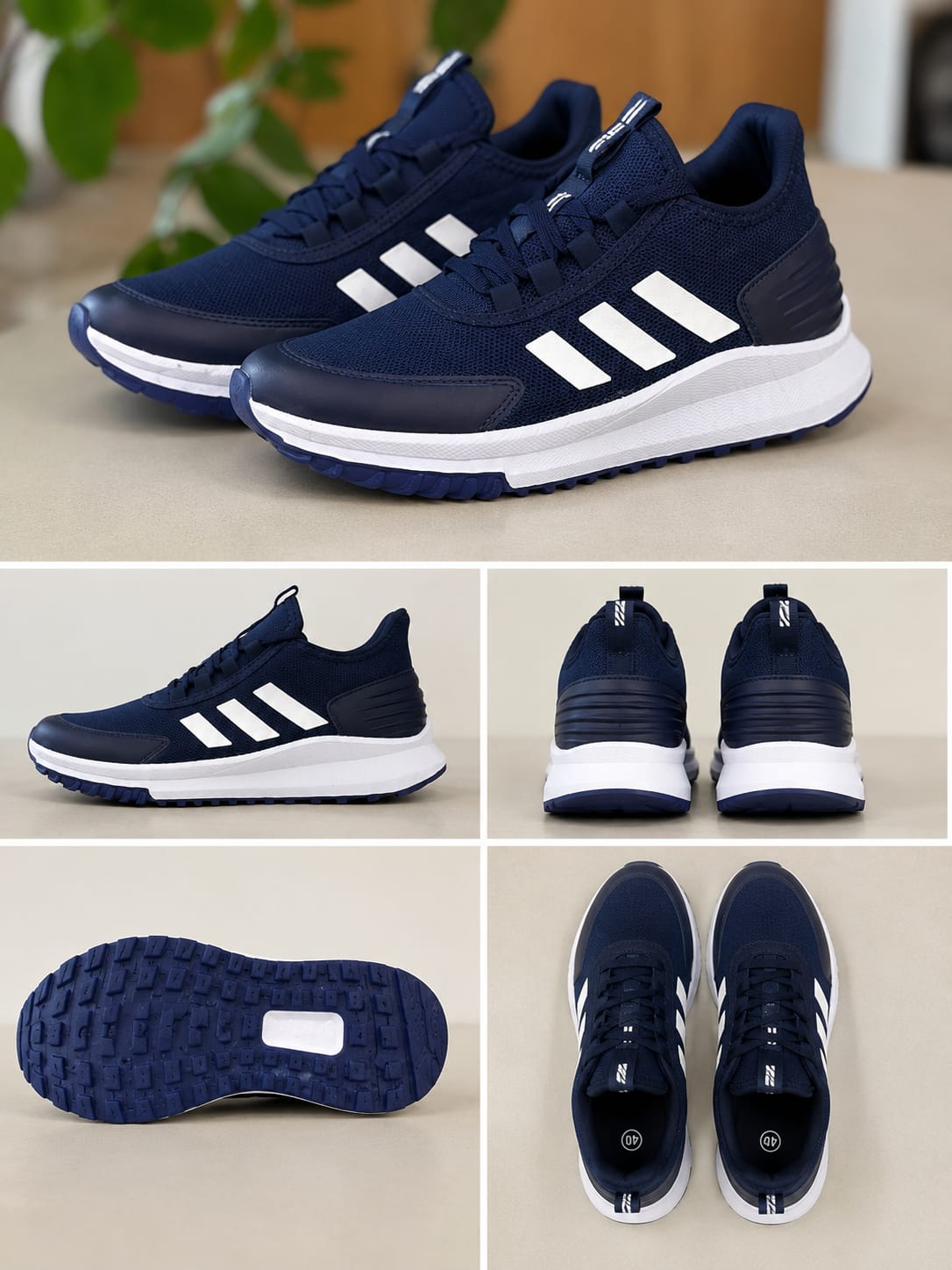 Tênis Esportivo Casual Azul Marinho Masculino/Feminino – Conforto, Leveza e Estilo para o Dia a Dia - Imagem 3