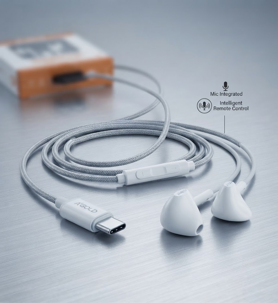 Fone de Ouvido com Fio Tipo-C FN-A51 – Intra-Auricular para Celular e Dispositivos USB-C - Imagem 2