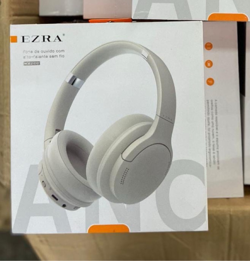 Fone de Ouvido Bluetooth Ezra EZ-017 Over Ear ANC 40mm USB-C