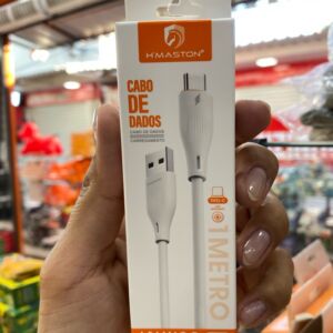 Cabo H'Maston H73-3 USB para Tipo C 1M 4,8A Turbo Carregamento Rápido