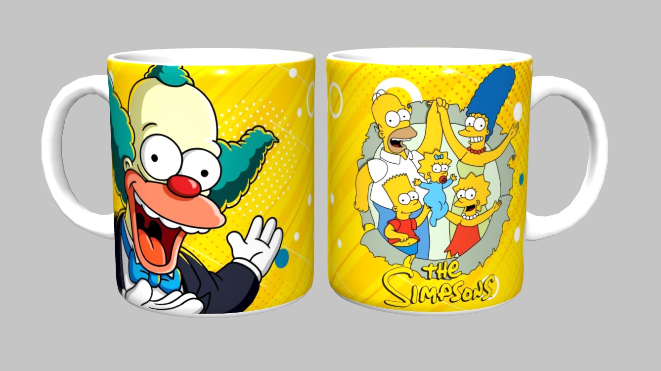 Caneca The Simpsons 325ml Sublimada – Caneca Geek