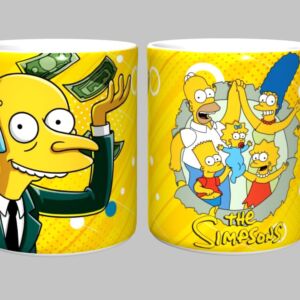 Caneca The Simpsons 325ml – Caneca Temática Sublimada