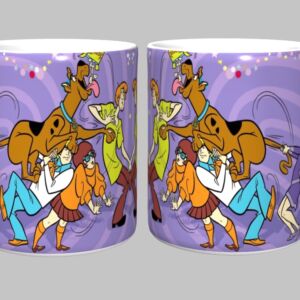 Caneca de Porcelana 325ml Scooby-Doo Sublimada – Caneca Geek Presente