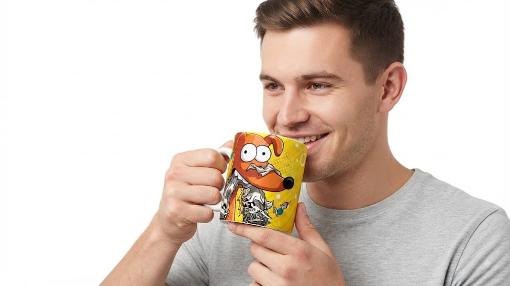 Caneca The Simpsons 325ml Porcelana Branca Sublimada - Imagem 2