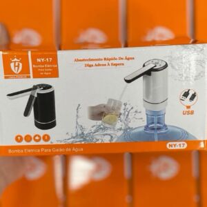 Bomba Elétrica para Galão de Água NY-17 Recarregável USB – Garrafão 5L 10L 20L