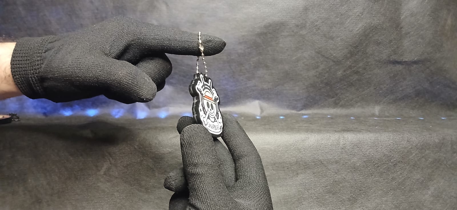 Chaveiro One Piece Jolly Roger Chapéu de Palha Anime Grelhado jjjjj j - Imagem 3